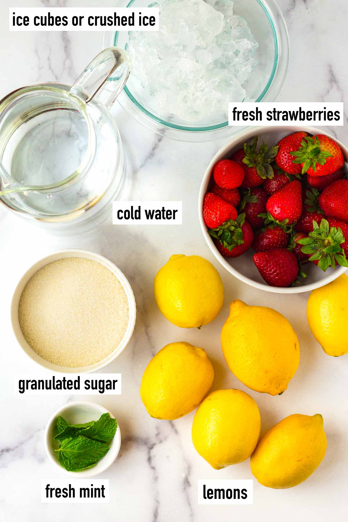 labeled ingredients