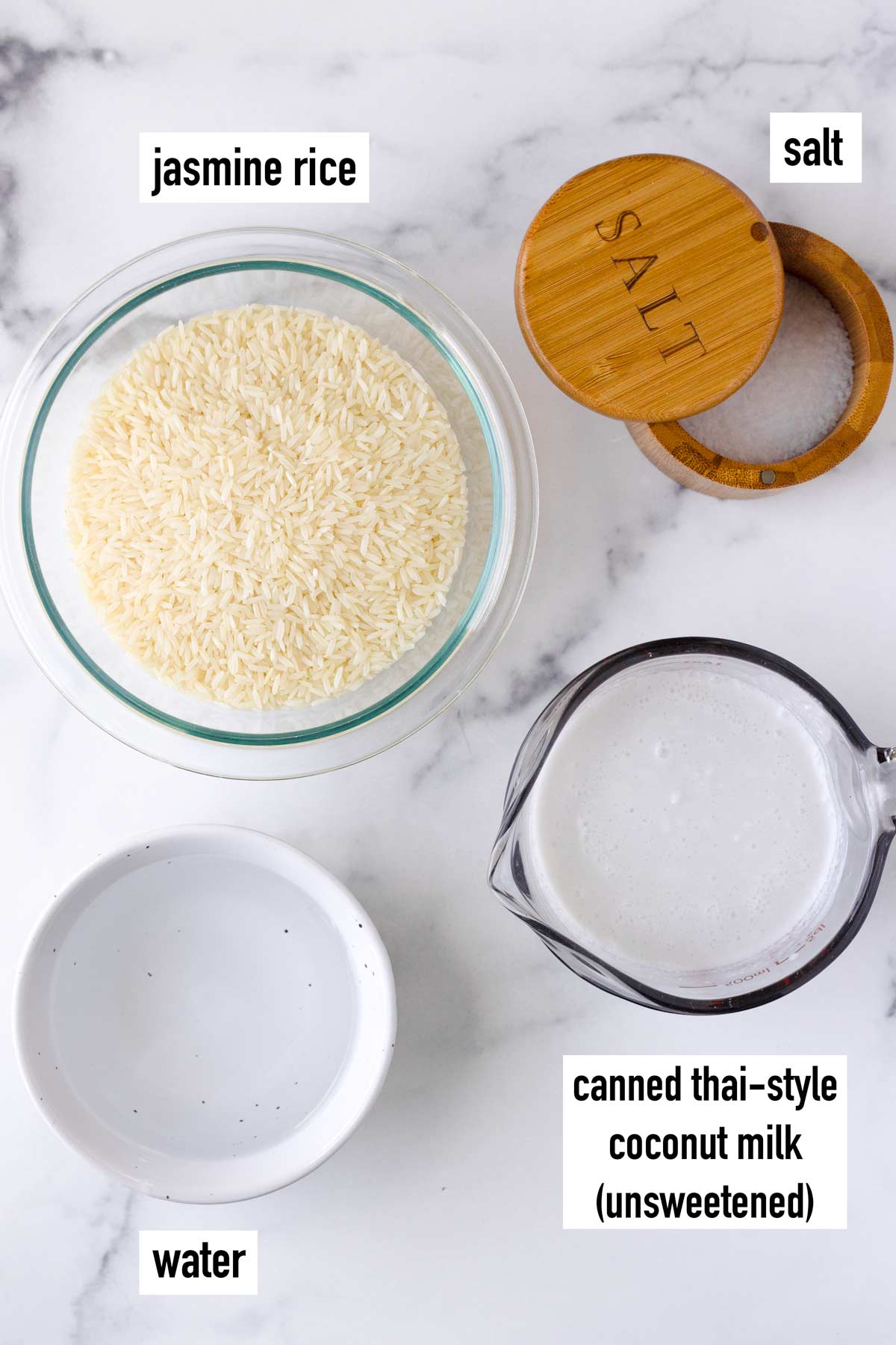 labeled ingredients