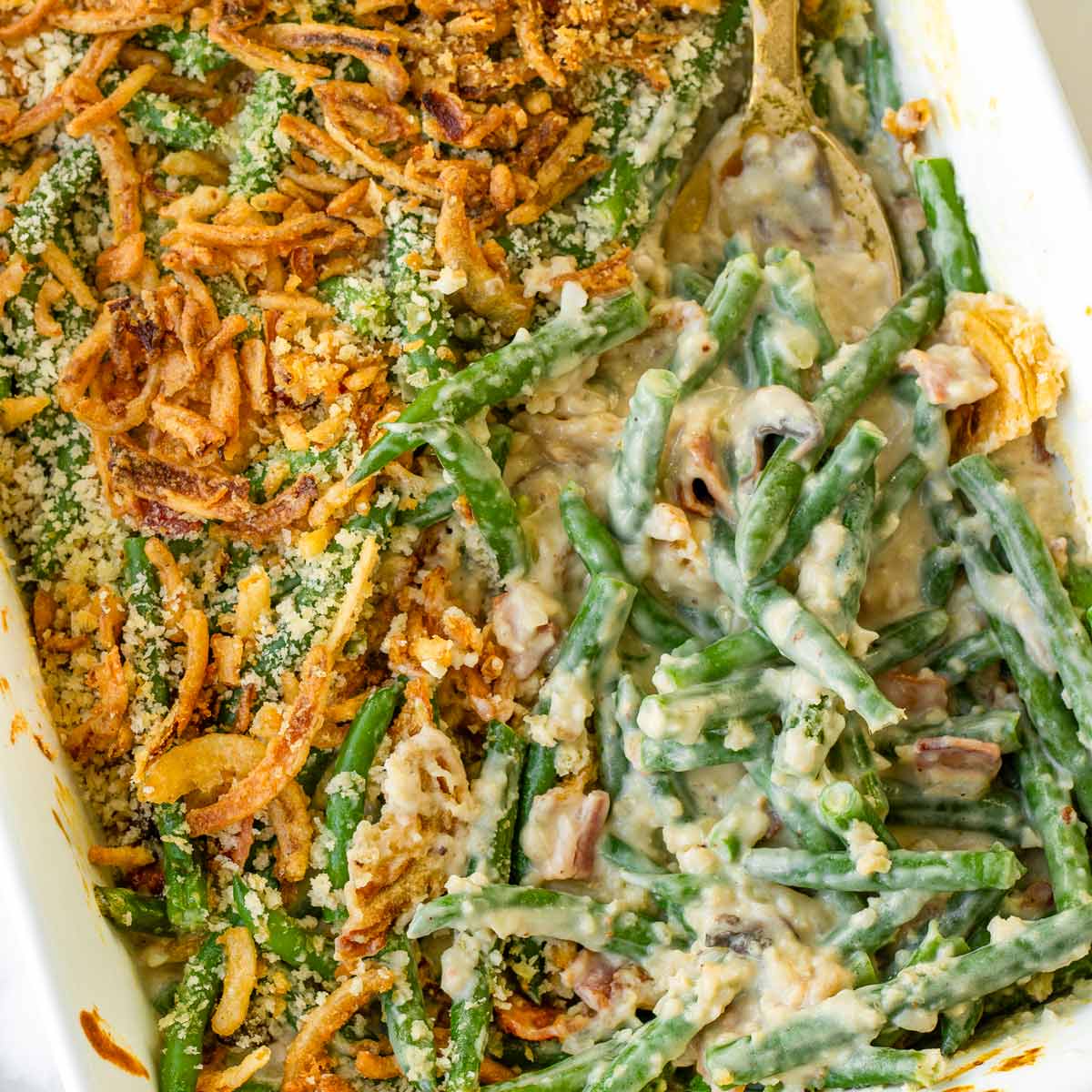 how to dress up green bean casserole Green Bean Casserole