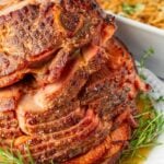 slo cooked sliced spiral glazed ham