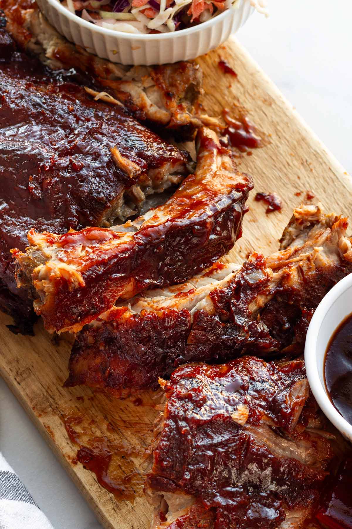 sliced baby back ribs