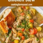 the best chicken stew recipe pin image design