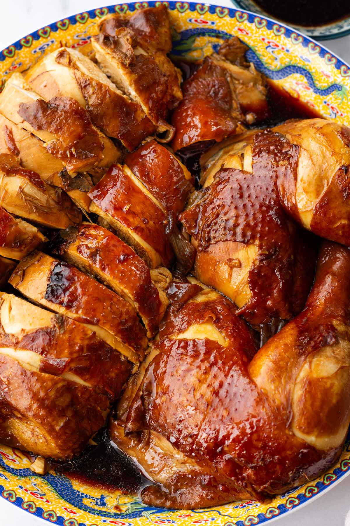 sliced soy sauce chicken chinese