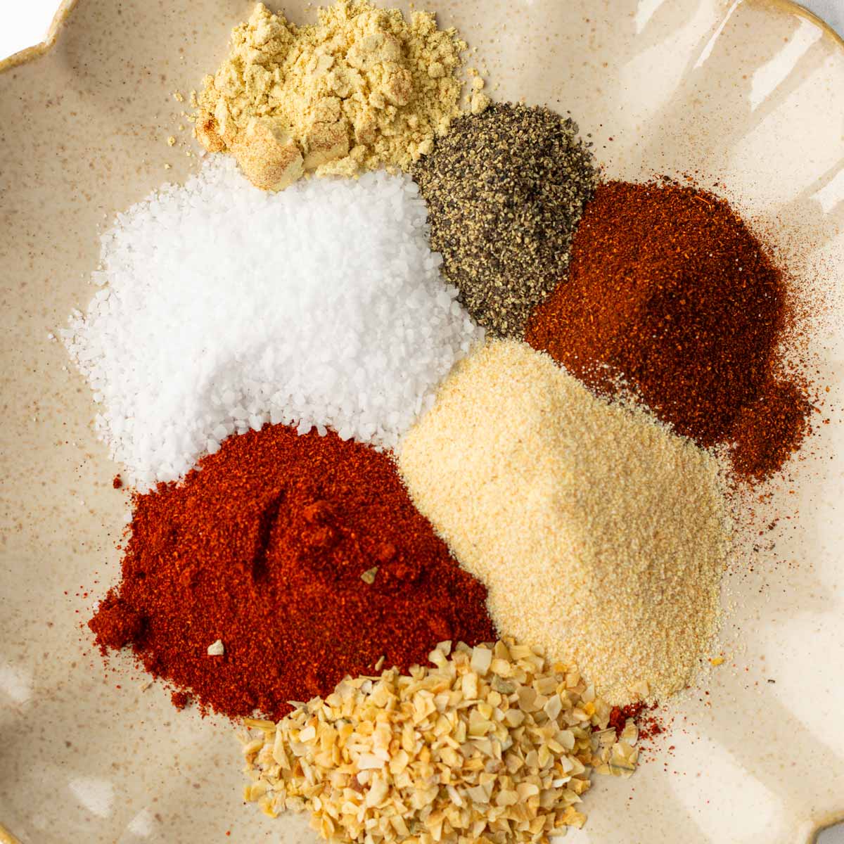 a mix of dry rub spices used for the pulled pork
