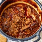 dutch oven pulled pork shredded