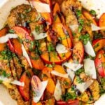 peaches and chicken recipe
