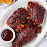 slow cooker baby back ribs with bbq sauce