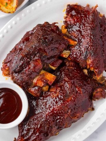 slow cooker baby back ribs with bbq sauce
