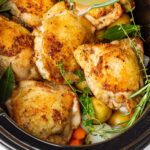 slow cooker chicken thighs