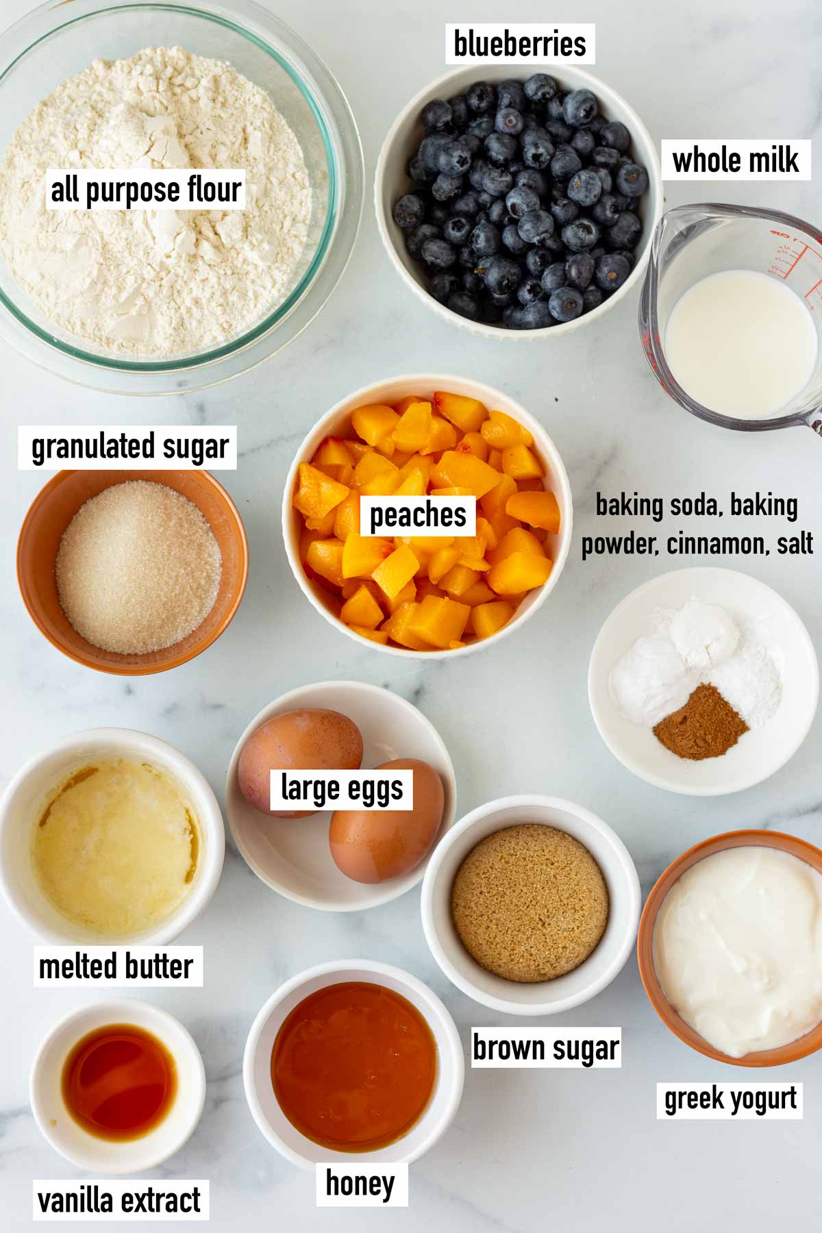 labeled ingredients