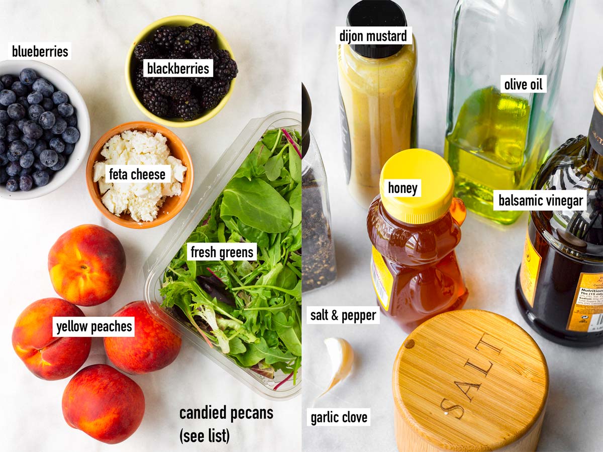 labeled ingredients
