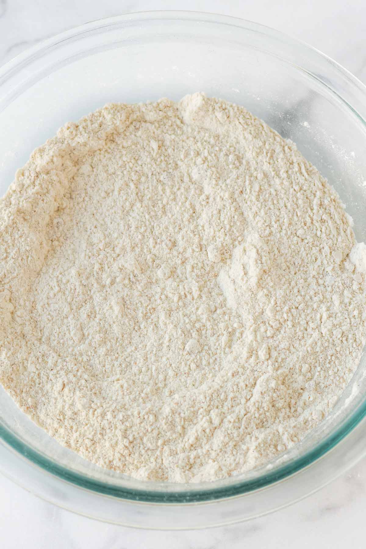 whisking dry ingredients