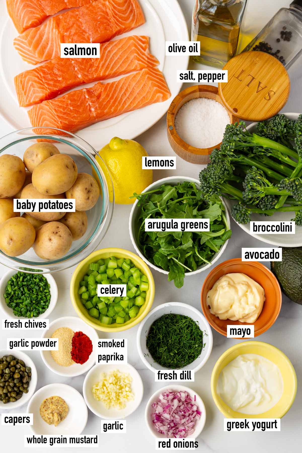 labeled ingredients
