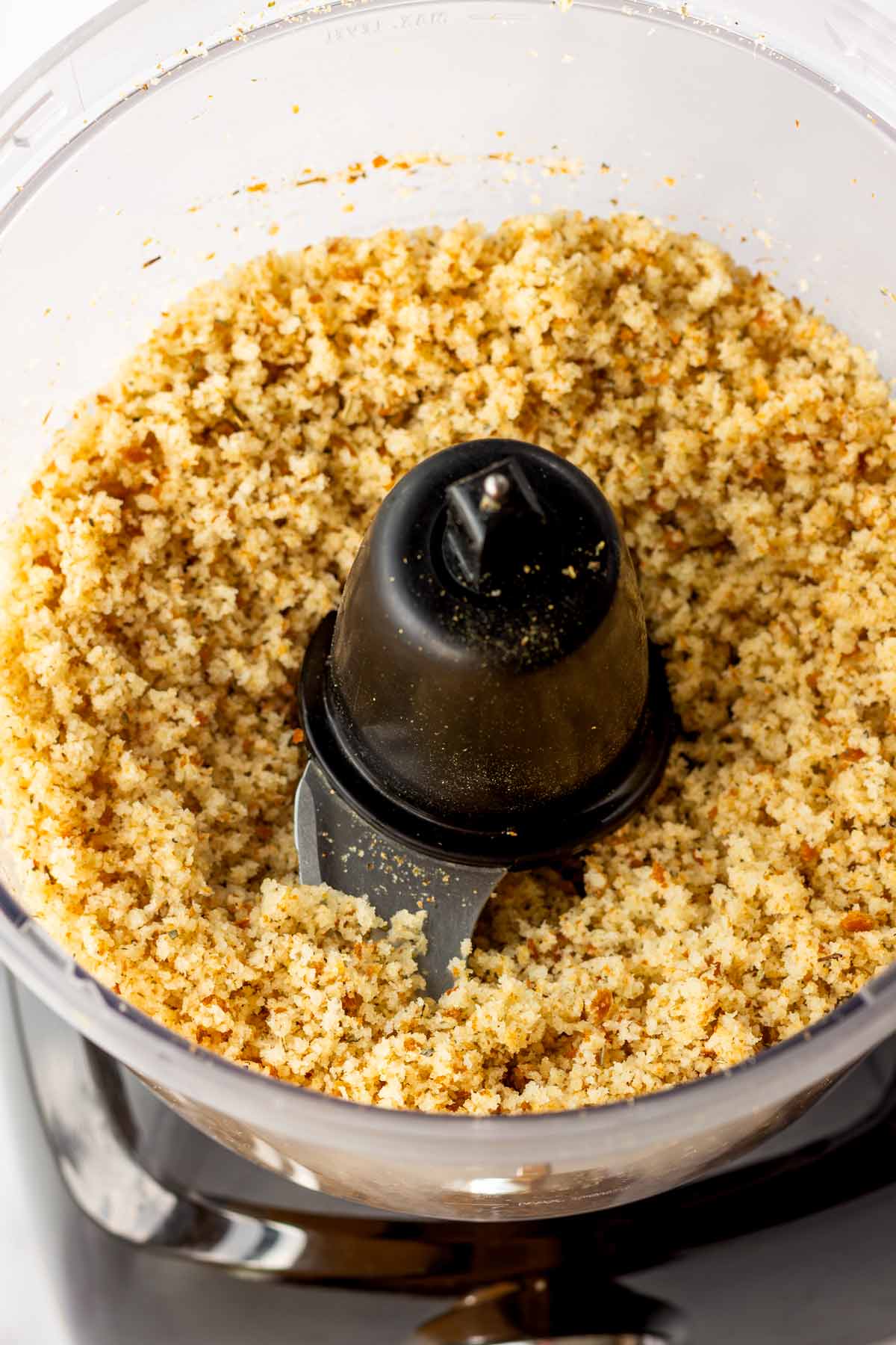 breadcrumbs in the food processor