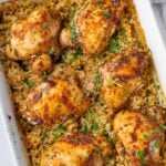 oven baked chicken and rice