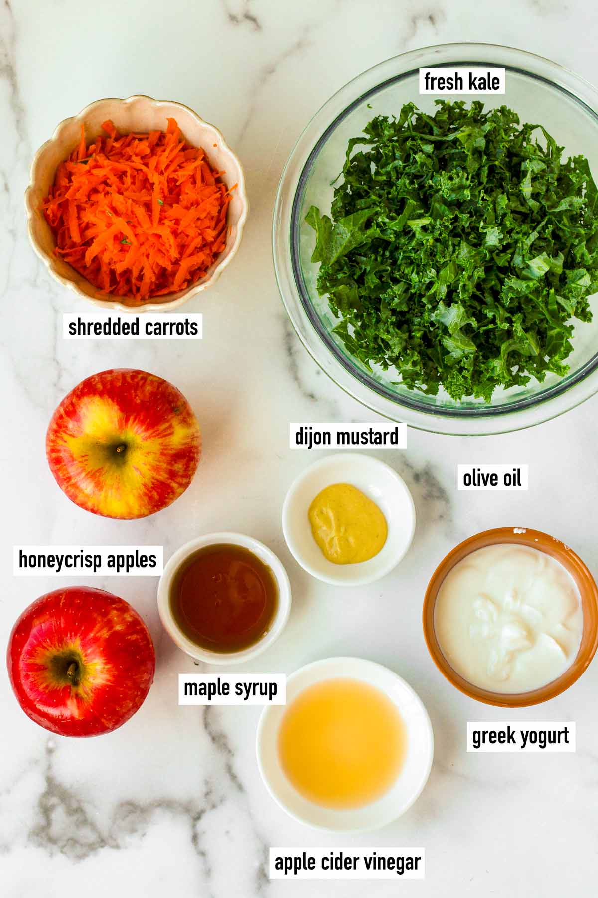 labeled ingredients